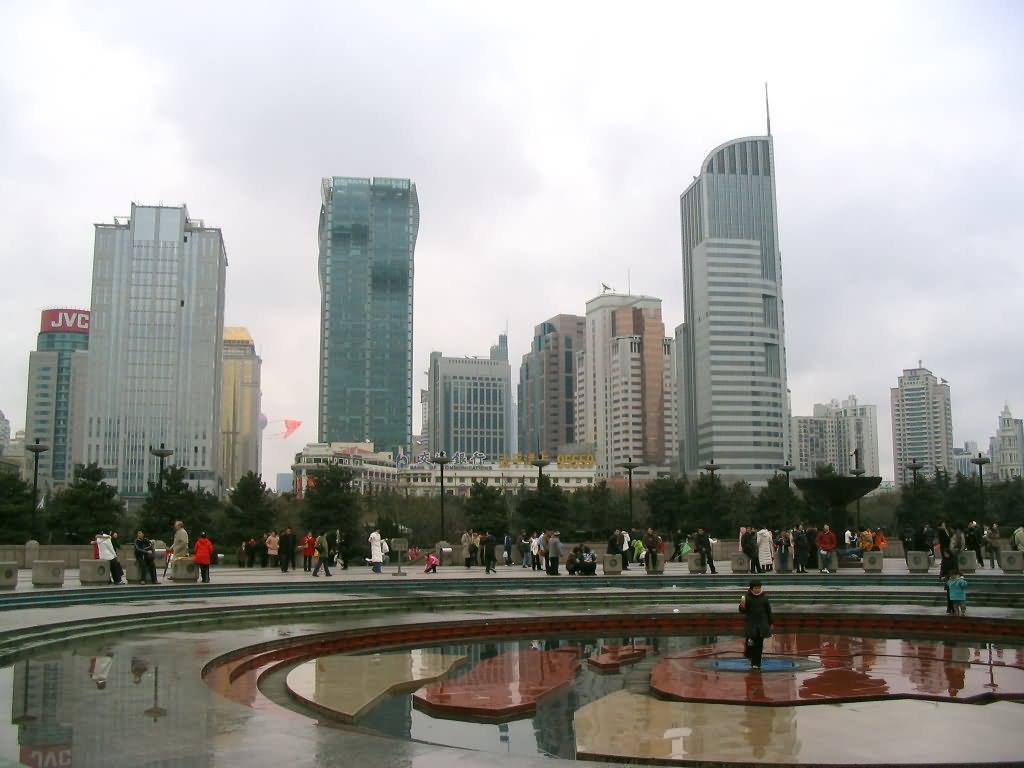 The Fountain At People's Square Picture