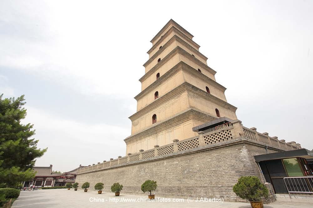 The Giant Wild Goose Pagoda, China