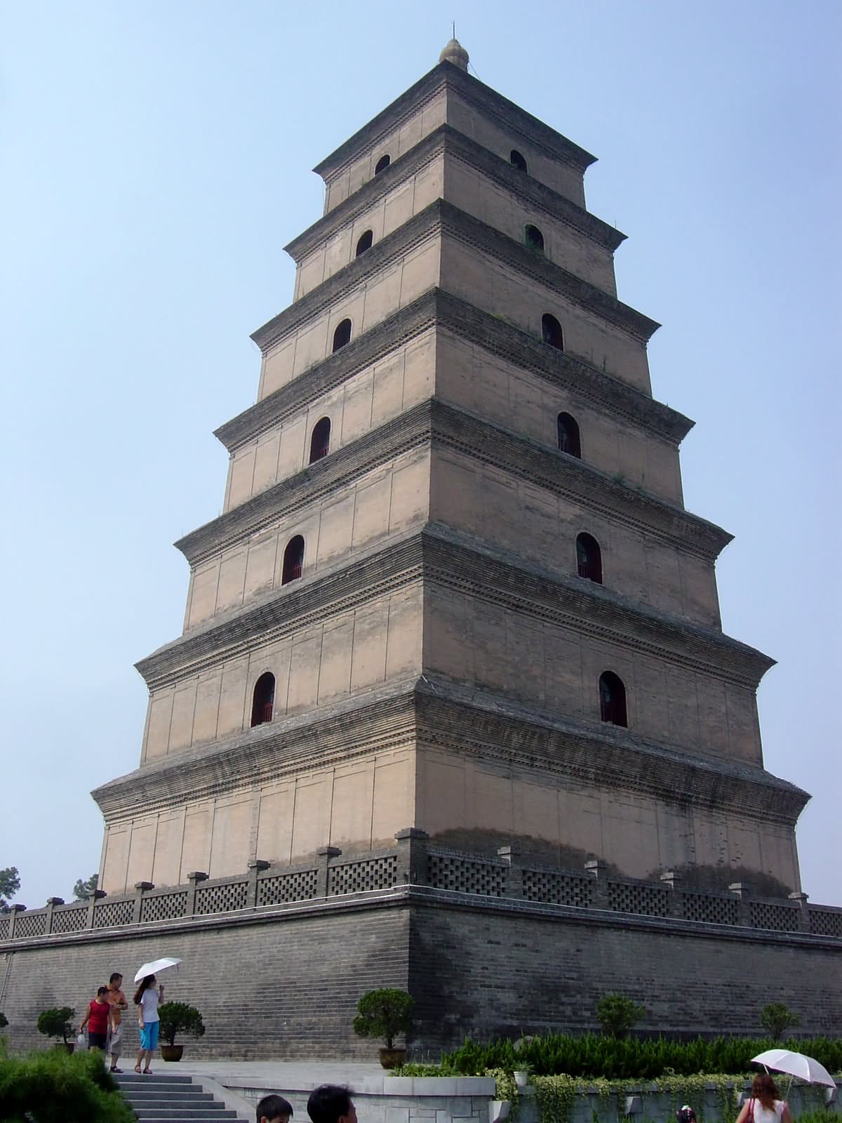 The Giant Wild Goose Pagoda In Xi'an, China