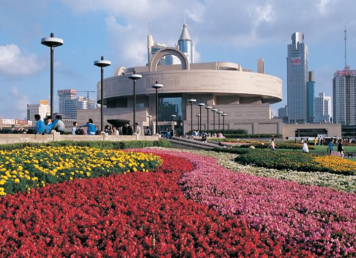 The People's Square In Shanghai