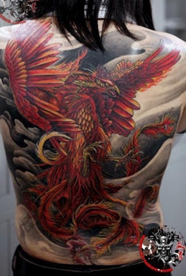 38 Fantastic Phoenix Tattoos