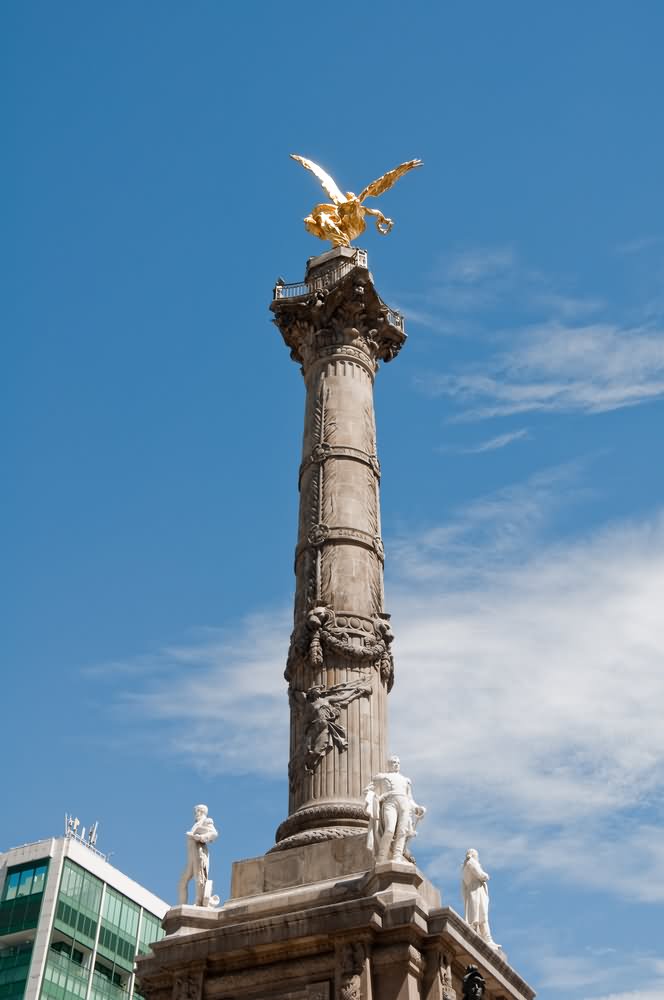 Beautiful Picture Of The Angel Of Independence In Mexico City