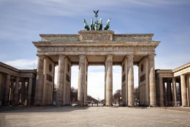 Beautiful View Of The Brandenburg Gate