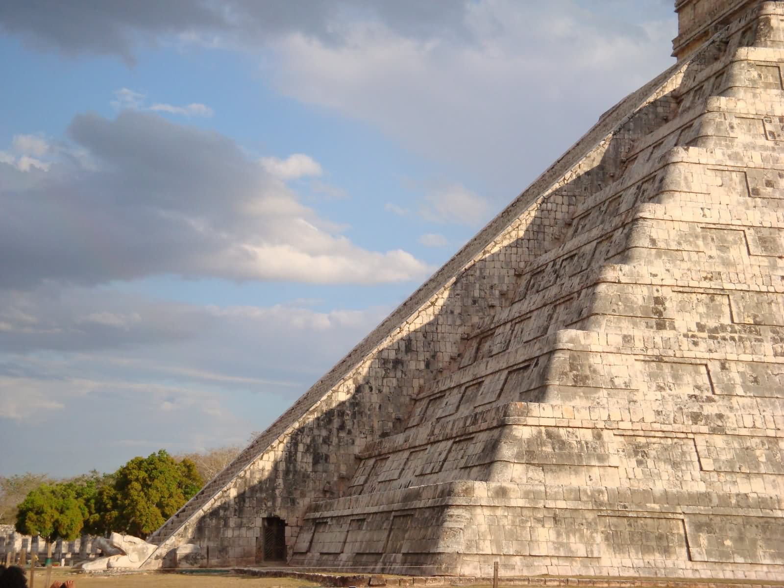 Closeup Of The El Castillo