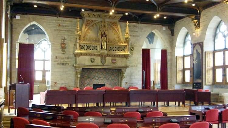 Conference Room Inside The Leuven Town Hall