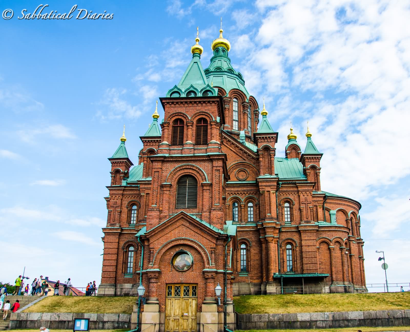 Front Image Of The Uspenski Cathedral In Finland