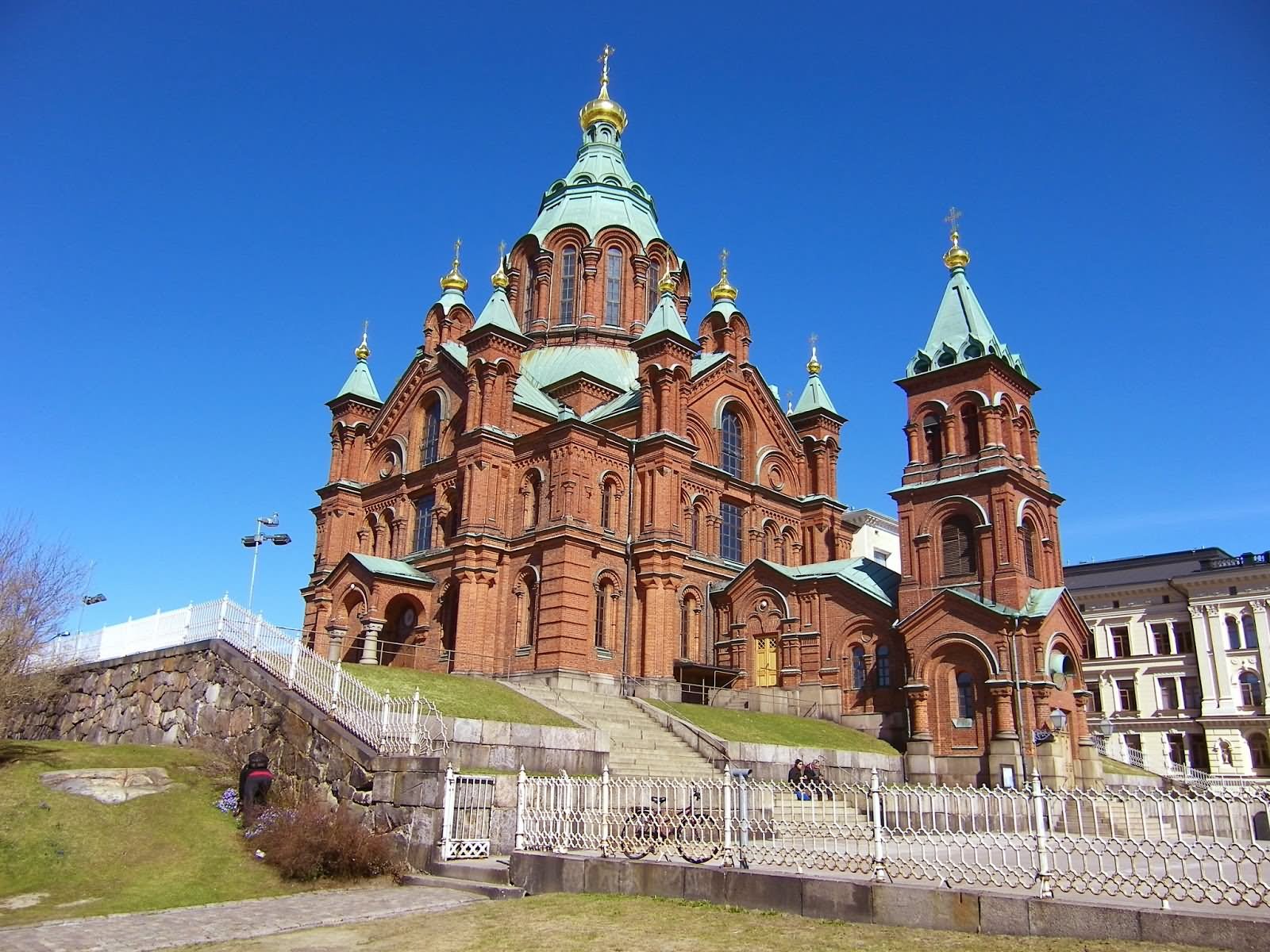 Image Of The Uspenski Cathedral In Helsinki, Finland