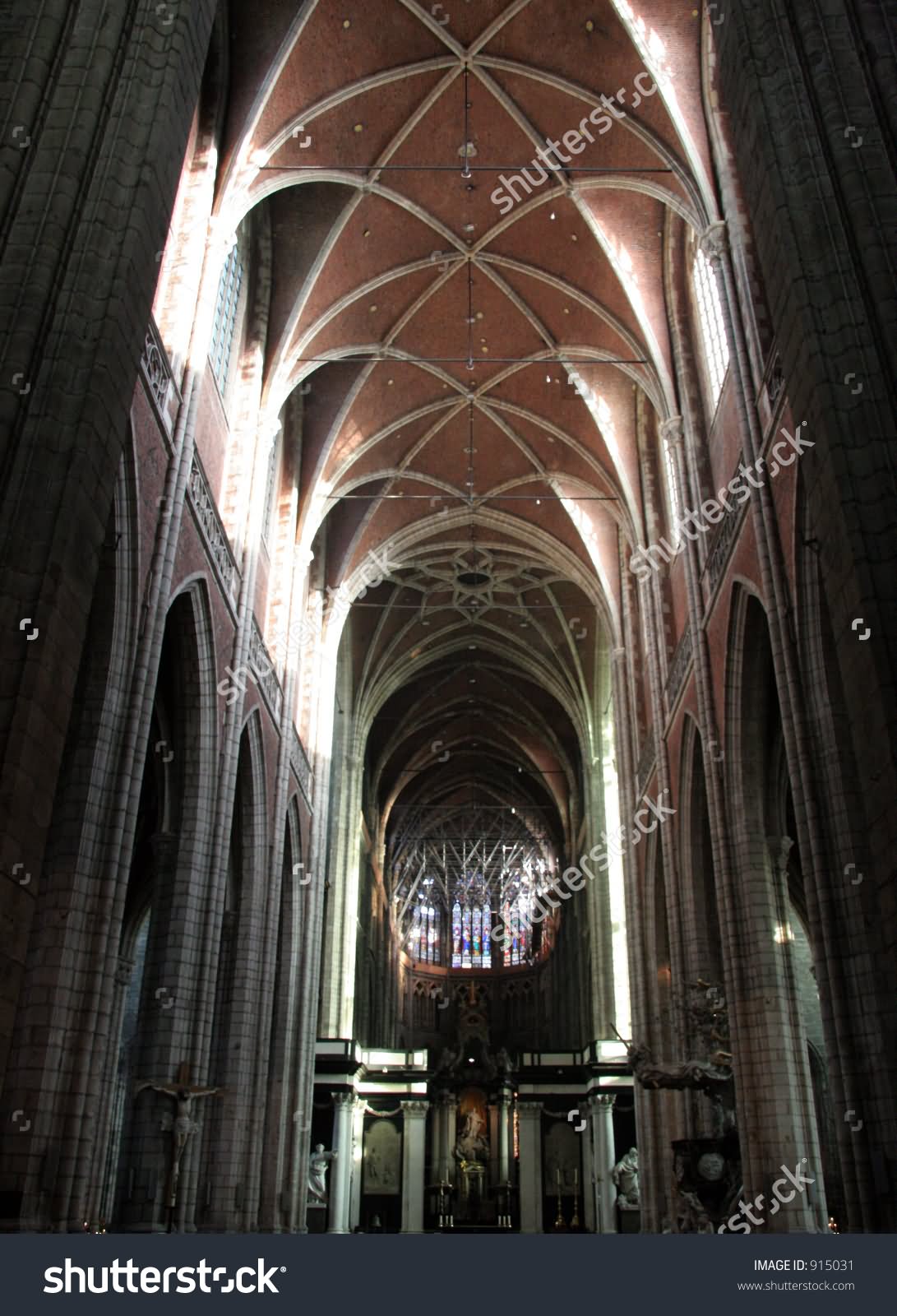 Inside The Saint Bavo Cathedral