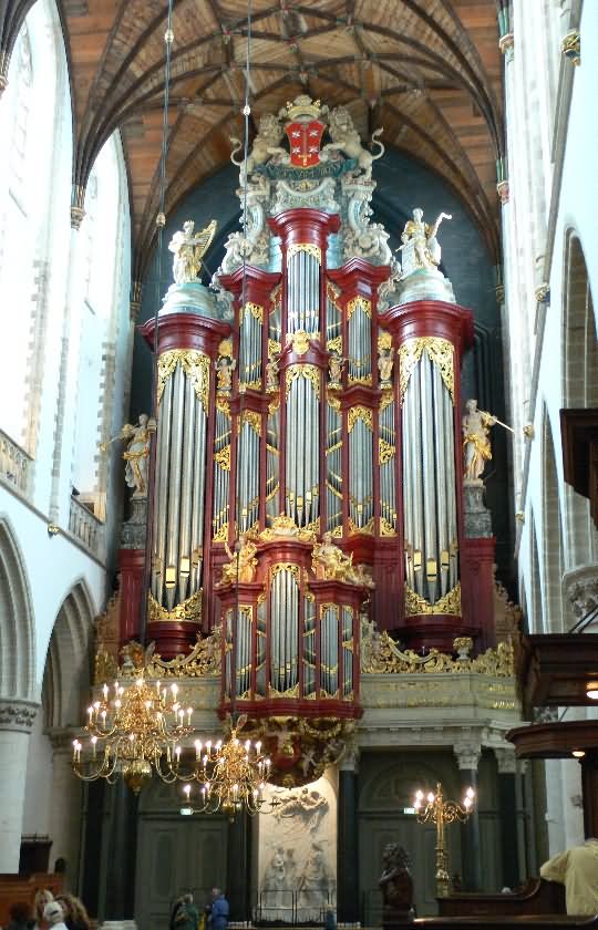 Interior Picture Of The Saint Bavo Cathedral