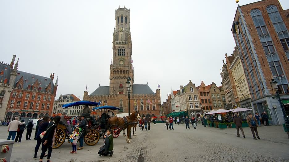 Market Square And Belfry of Bruges View Image