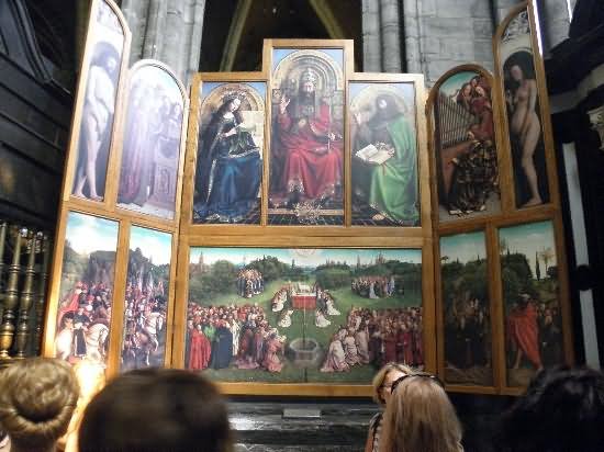 Paintings Inside The Saint Bavo Cathedral