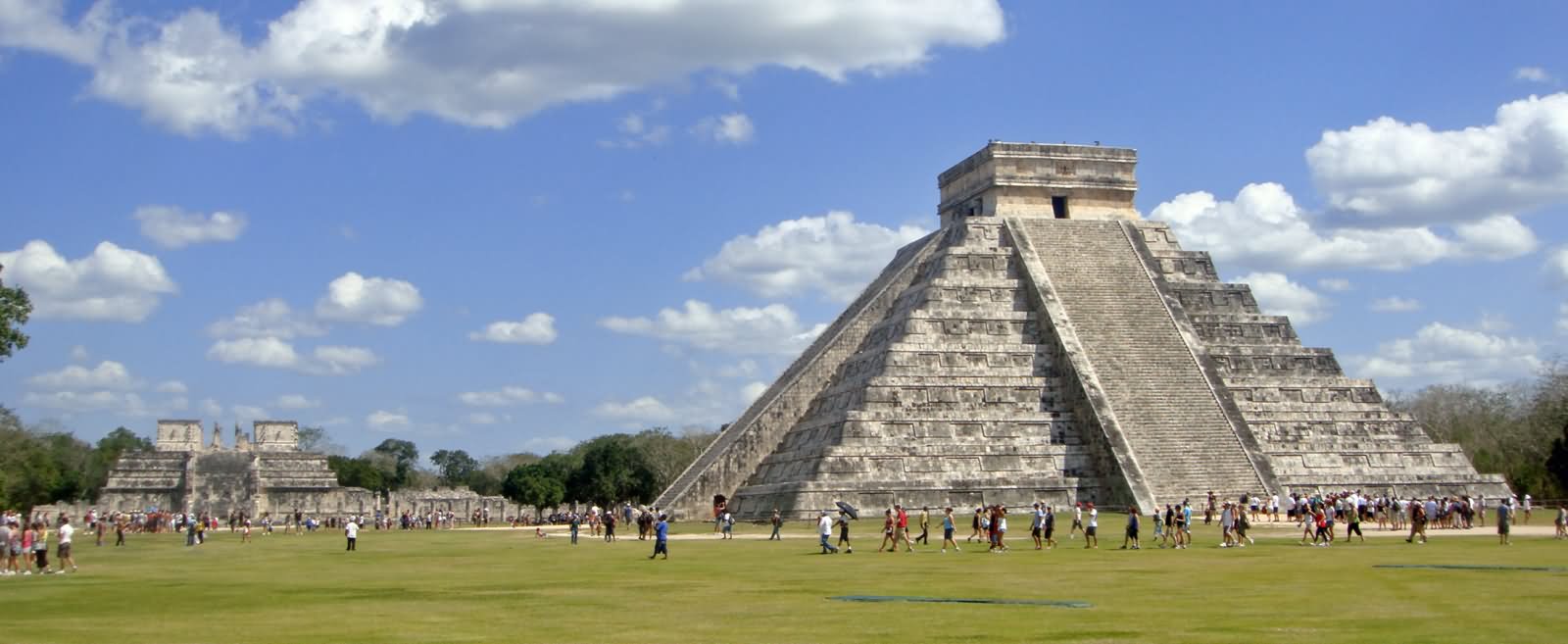 Panorama View Of The El Castillo