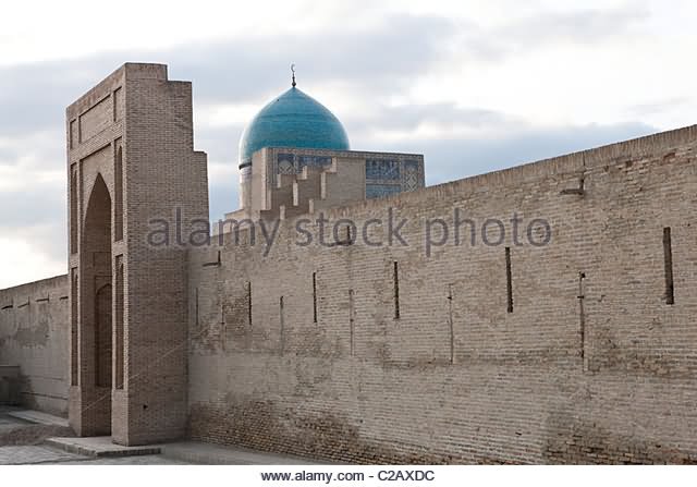 Po-i-Kalyan Exterior Walls In Bukhara, Uzbekistan