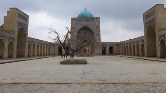 Po-i-Kalyan Mosque Courtyard Photo