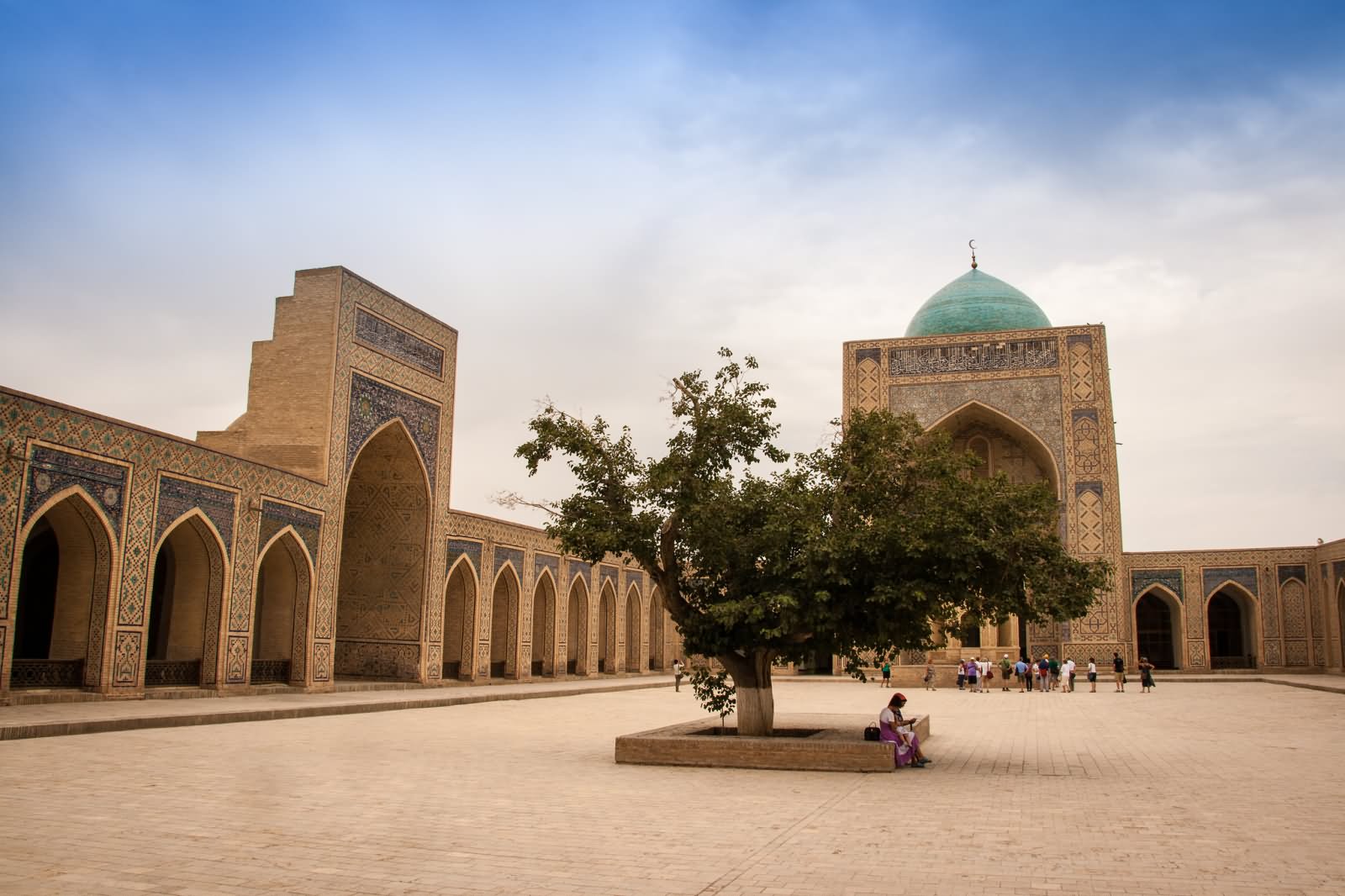 Po-i-Kalyan Mosque Courtyard