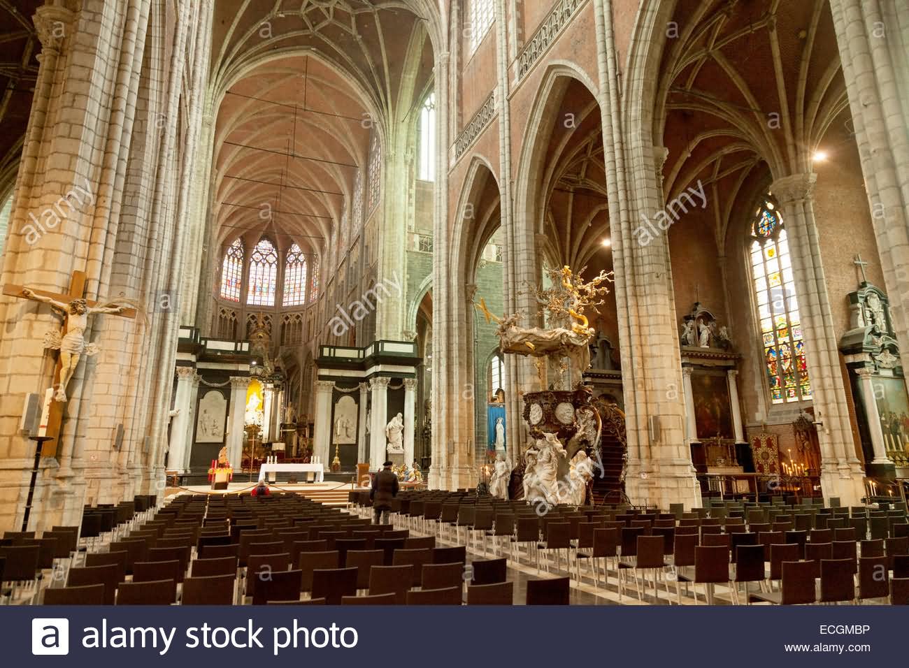 Saint Bavo Cathedral Inside Picture