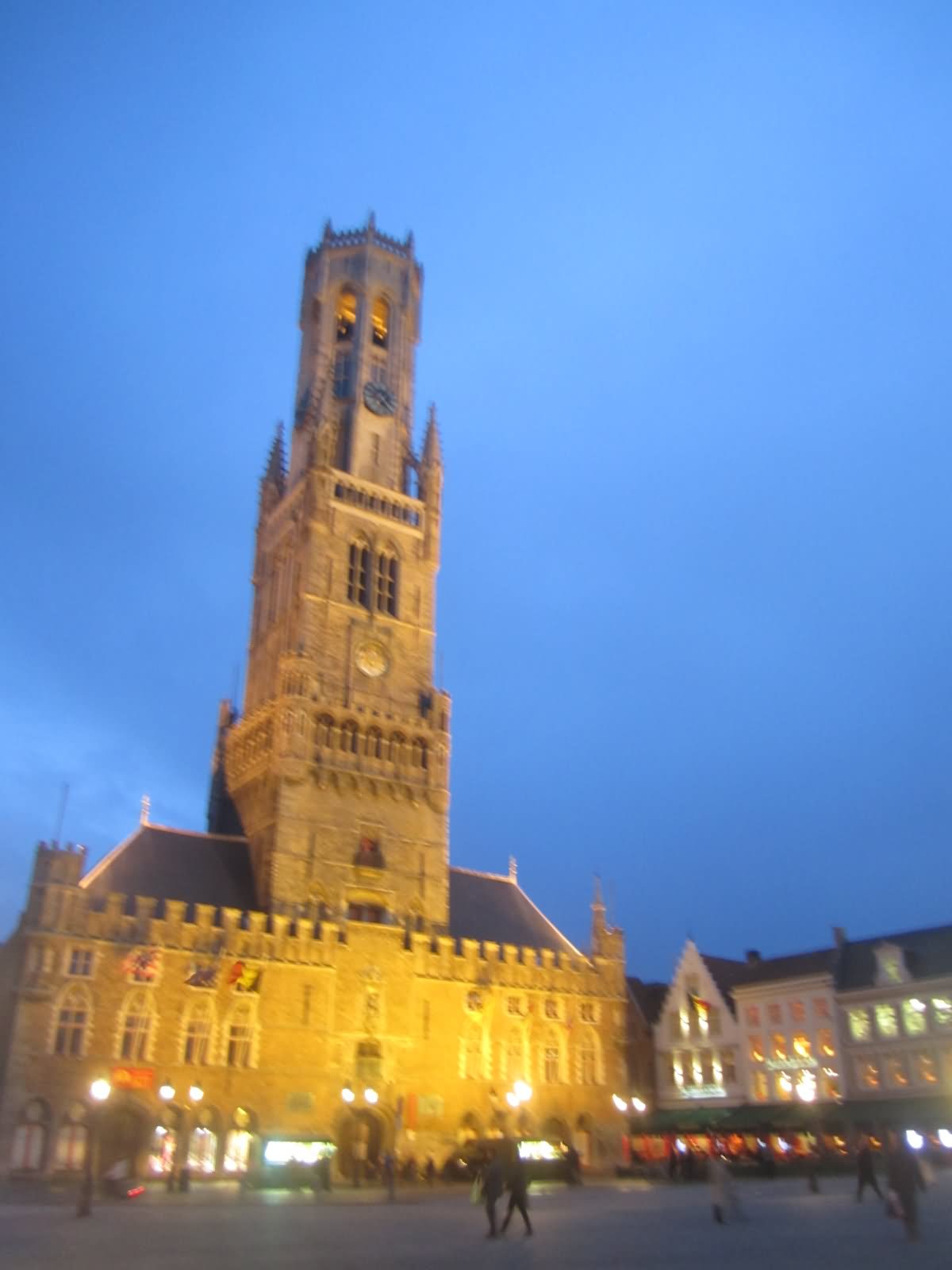 The Belfry Tower At Night