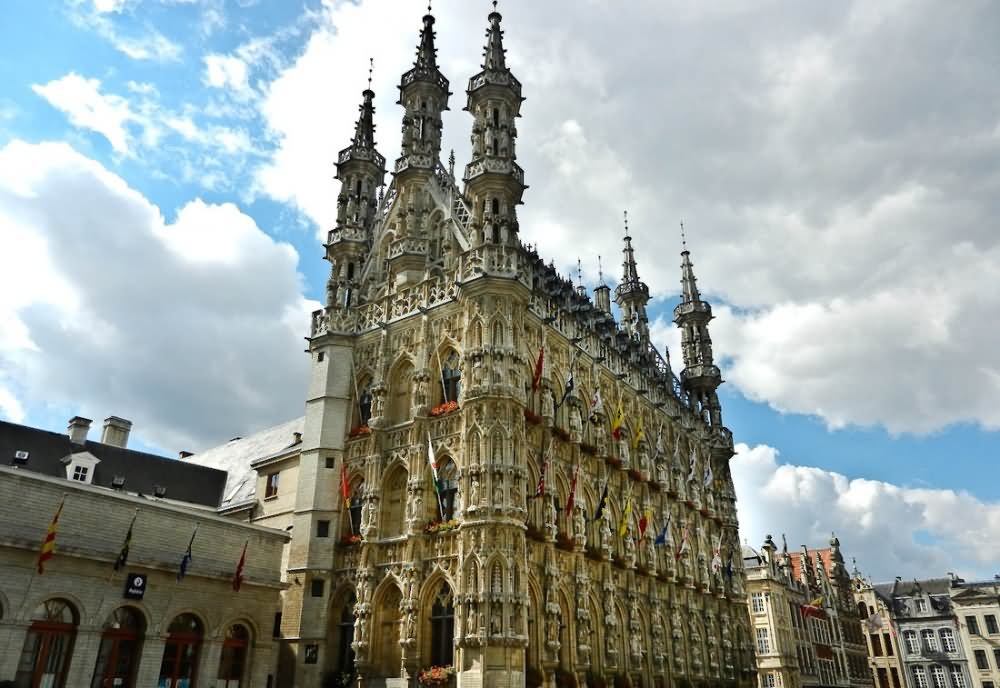 The Leuven Town Hall In Belgium