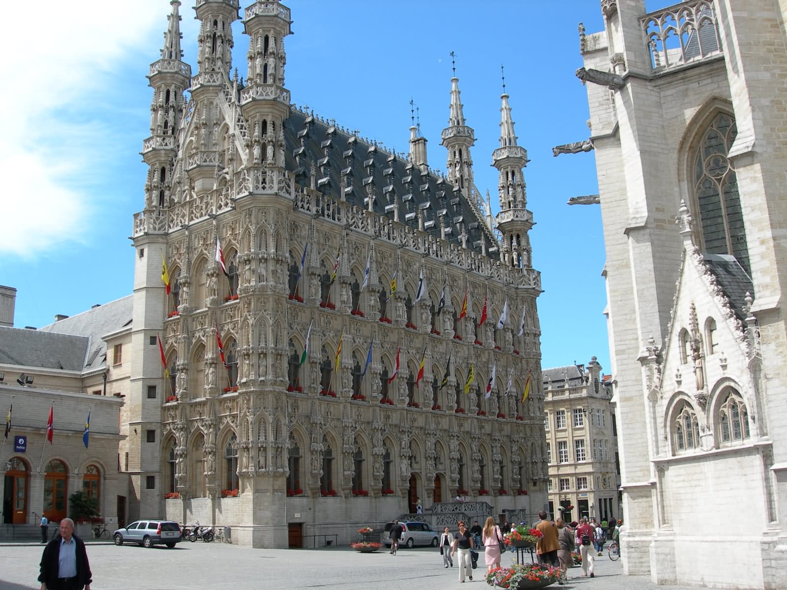 The Leuven Town Hall Main Market Square, Belgium