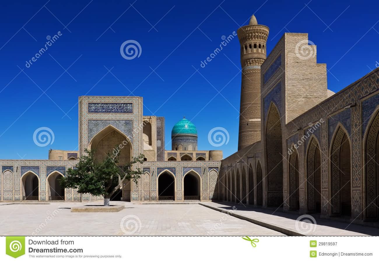 The Po-i-Kalyan Architectural Complex In Bukhara, Uzbekistan