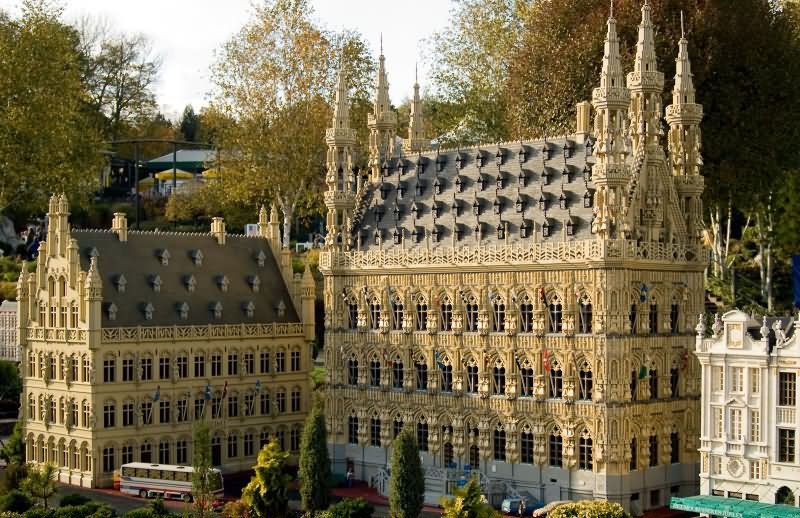 The Town Hall Of Leuven In Belgium View