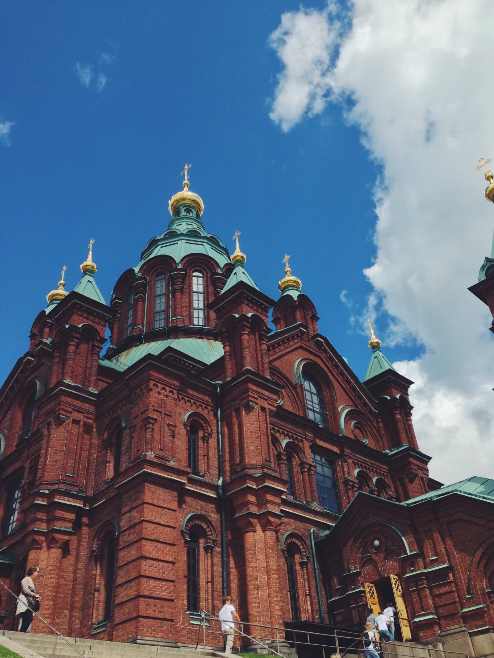 The Uspenski Cathedral View From Below Picture