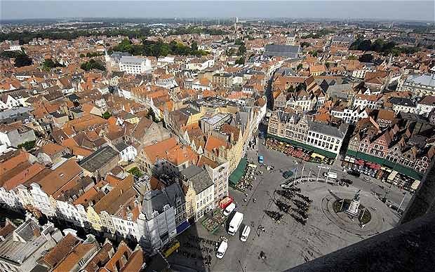 The View Of Bruges From The Belfry