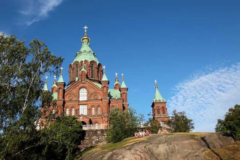 Uspenski Cathedral View In Finland