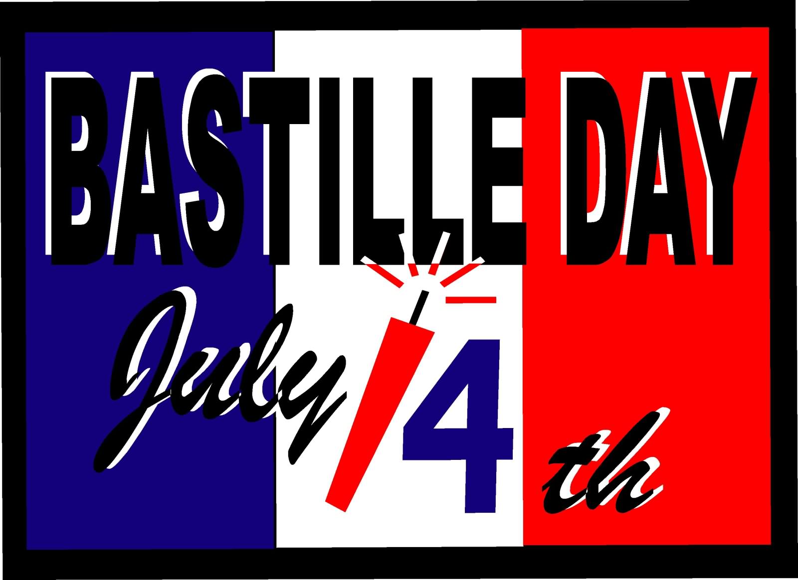 Bastille Day July 14th Wishes Image