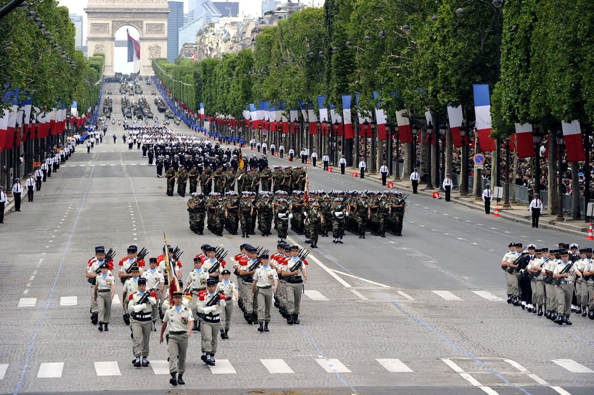 Bastille Day Military Parade Picture