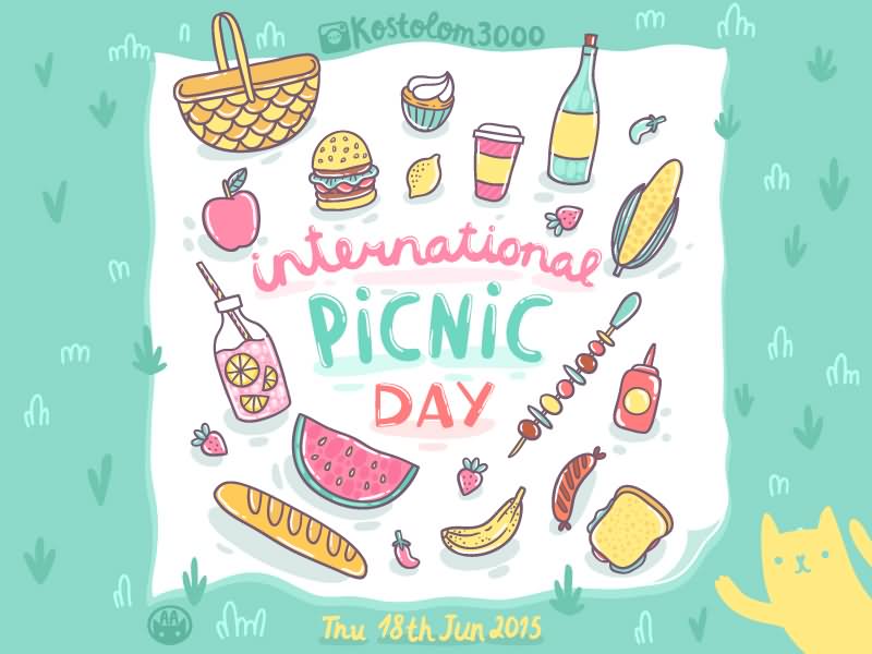 International Picnic Day Clipart Picture