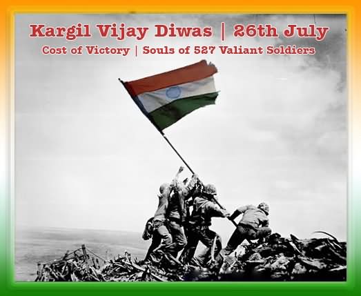 Kargil Vijay Diwas 26th July Cost Of Victory Souls Of 527 Valiant Soldiers