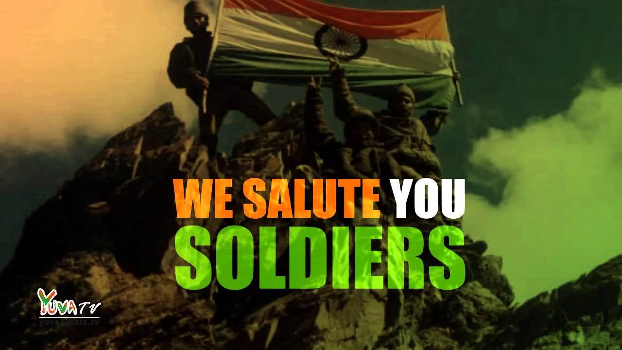 We Salute You Soldier Kargil Vijay Diwas Wishes