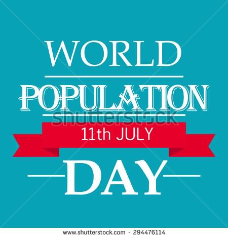 World Population Day 11 July Picture