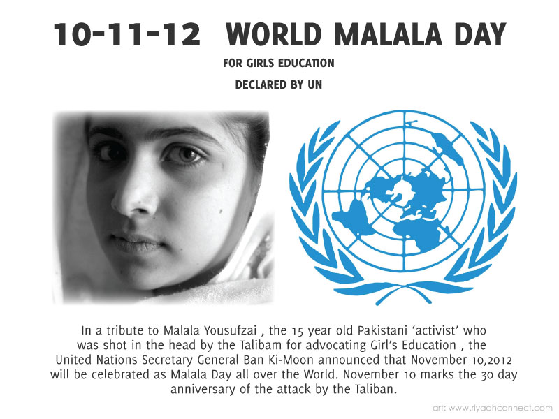 12 July World Malala Day