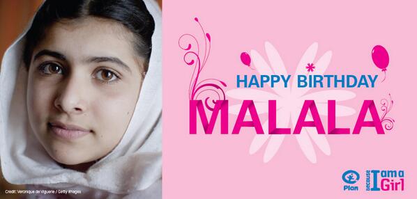 Happy Birthday Malala Picture