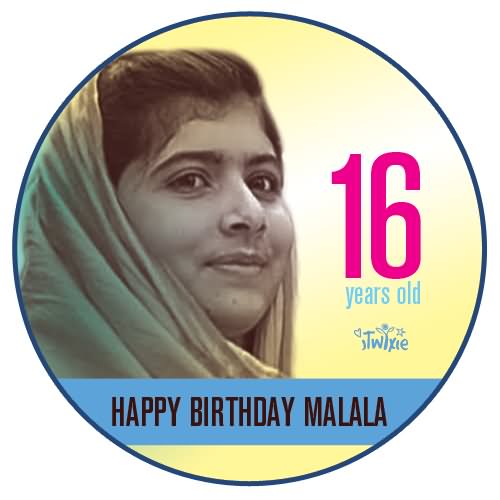 Happy Birthday Malala Wishes Picture