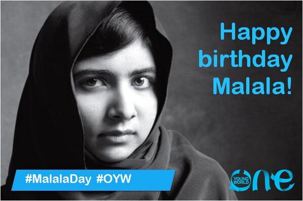 Happy Birthday Malala