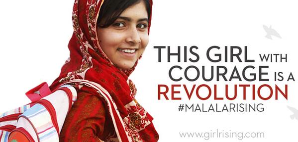 This Girl With Courage Is A Revolution Happy Malala Day