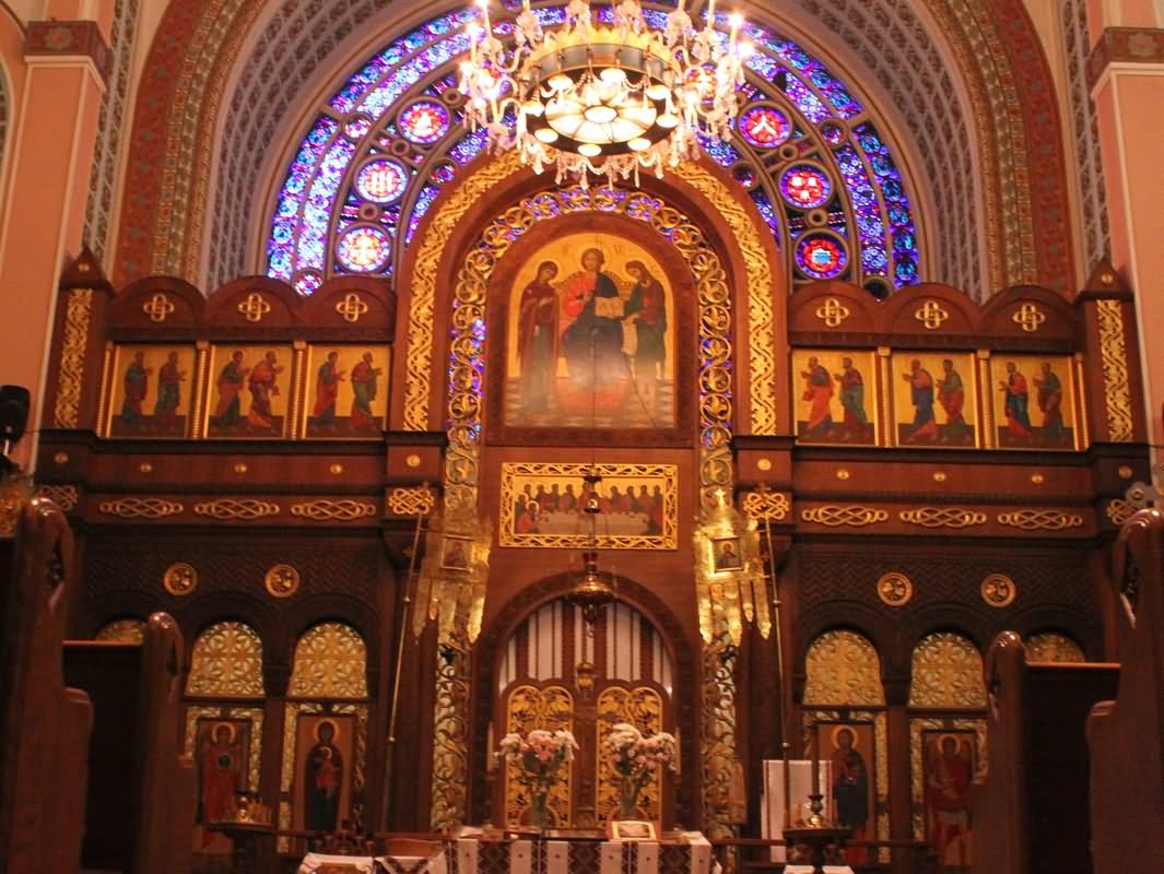 Altar Inside The St Volodymyr’s Cathedral