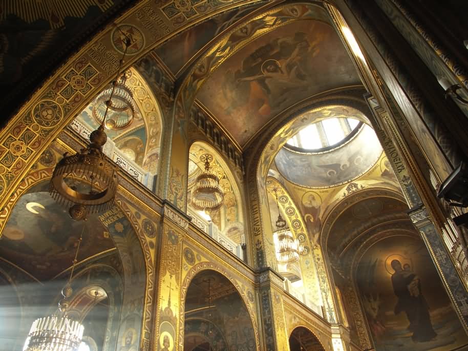 Beautiful Architecture Inside The St Volodymyr’s Cathedral