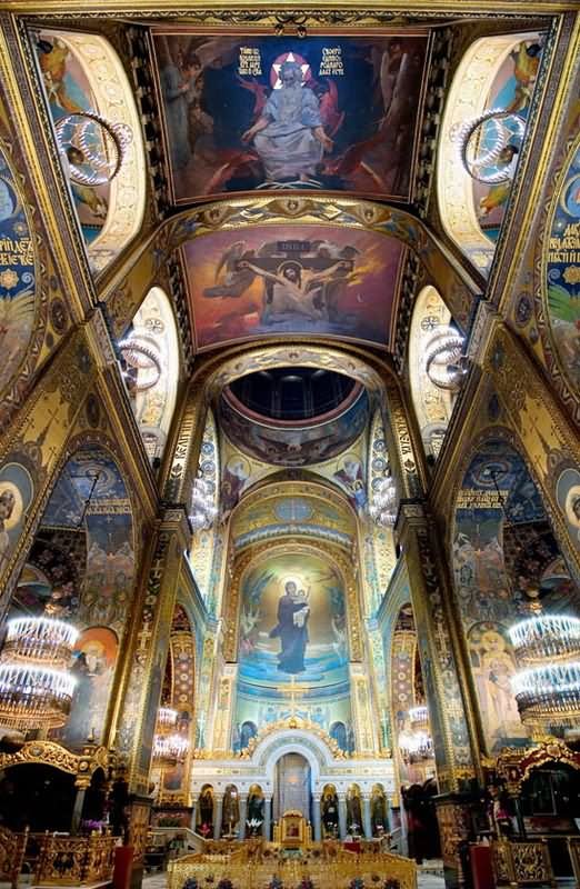 Beautiful Mosaics Inside The St Volodymyr's Cathedral