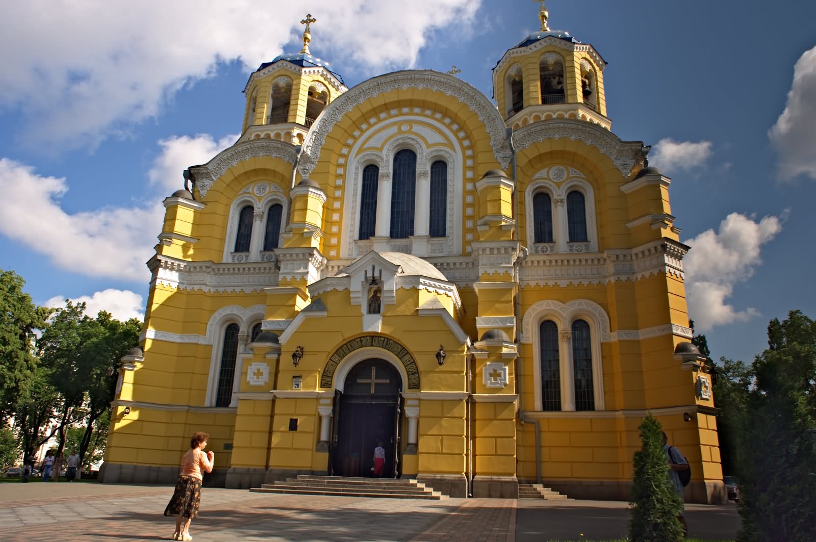 Beautiful Picture Of The St Volodymyr's Cathedral In Kiev