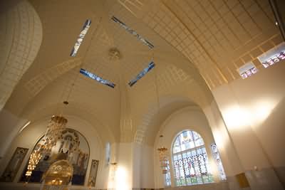 Dome Of The Kirche am Steinhof Inside View Image