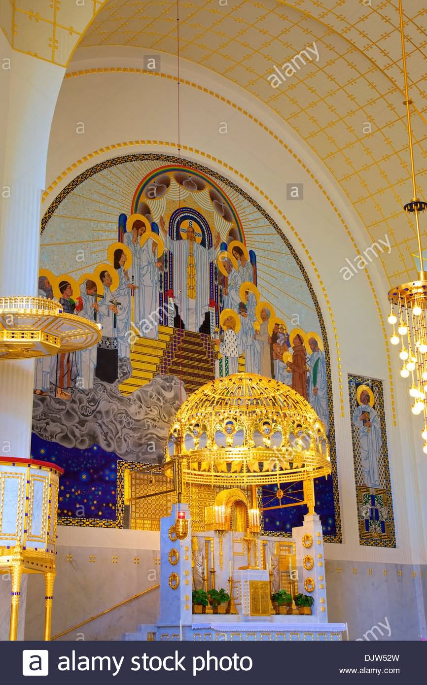 Interior Of The Kirche am Steinhof