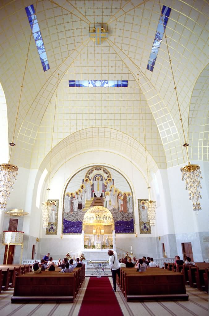 Kirche am Steinhof Inside View Image