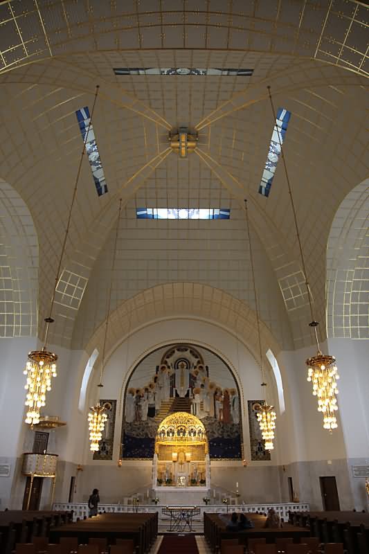 Kirche am Steinhof Interior View