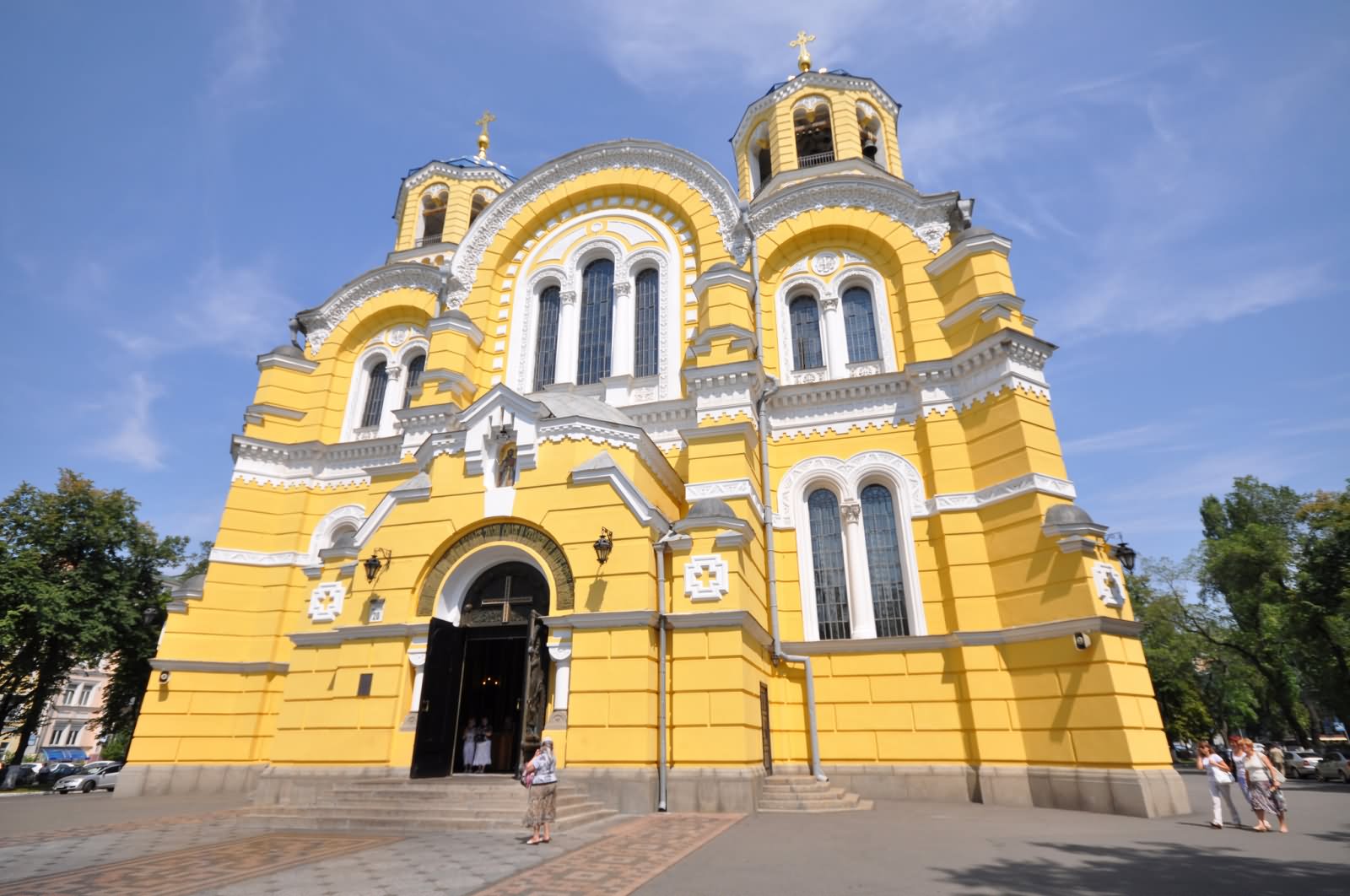 Picture Of The St Volodymyr's Cathedral In Kiev, Ukraine