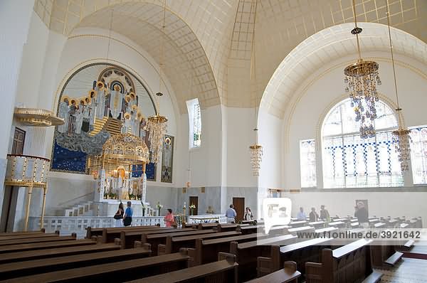 Prayer Hall Of The Kirche am Steinhof