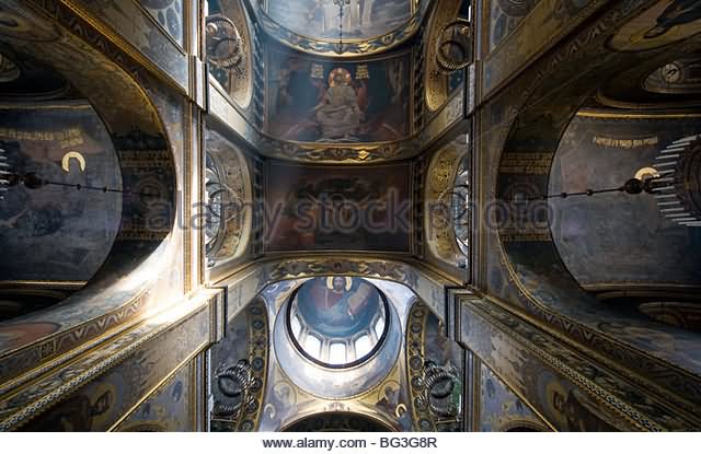 Roof Of The St Volodymyr's Cathedral Interior View